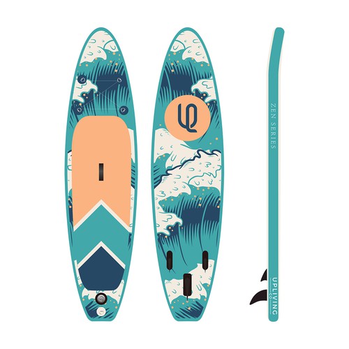 Help Us Design Our Stand Up Paddle Board! Design by Bagasars.Id