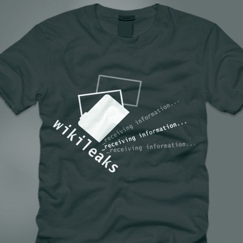 New t-shirt design(s) wanted for WikiLeaks Design by Drwj Design