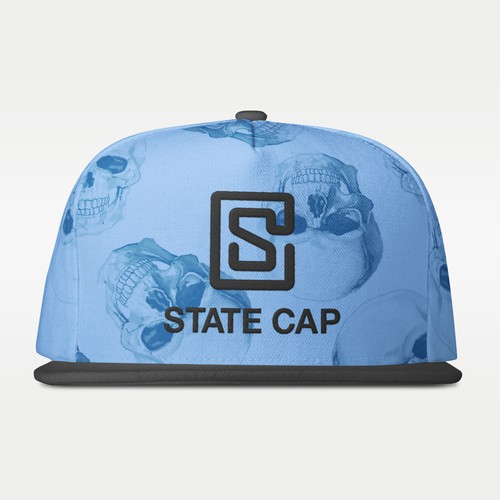 new logo to STATE CAP, cap brand - SC Design by Bruno Nascimento