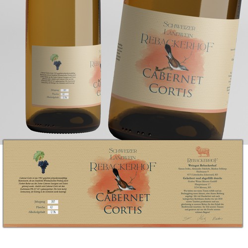 Product label contest entry by Windmill Designer™