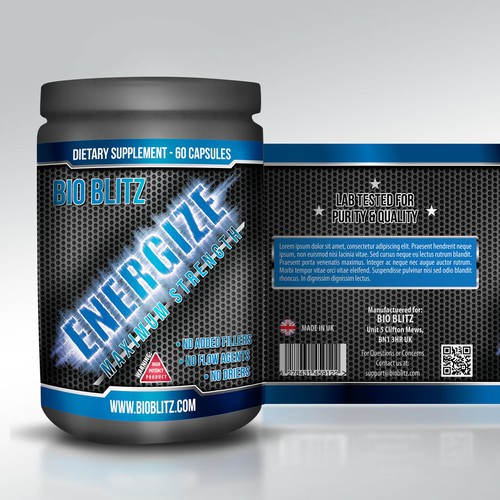  Dark Energy Pre Workout Label for Weight Loss