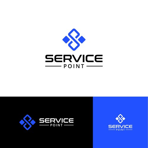 Service Point - Create New Logo and Brand Identity Design by idea_go