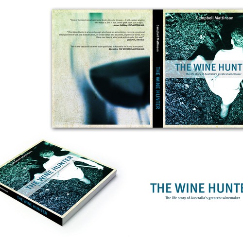 Book Cover -- The Wine Hunter デザイン by BJ.NG