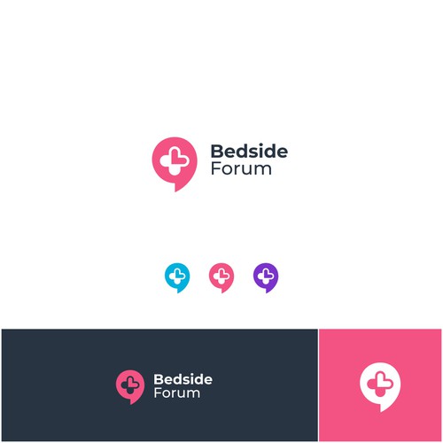 Design a LOGO for a Live Chat App for Patients and their Families! Design by The Daydreamer Std