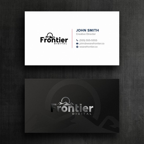 Create a business card with a rock solid brand Réalisé par Felix SH