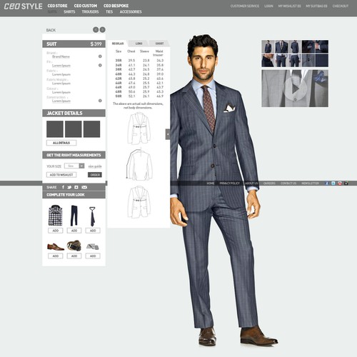 CEO Style needs a new website design デザイン by felixps
