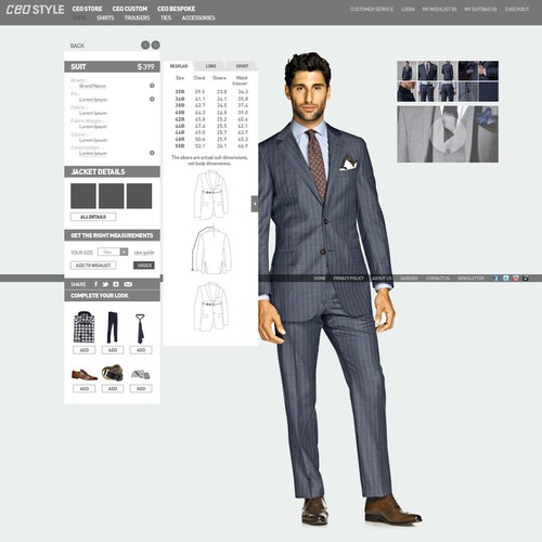 CEO Style needs a new website design Design von felixps