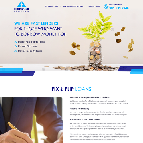 Web page design contest entry by Pinku