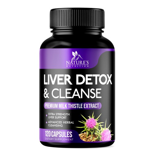 Natural Liver Detox & Cleanse Design Needed for Nature's Nutrition Design por UnderTheSea™