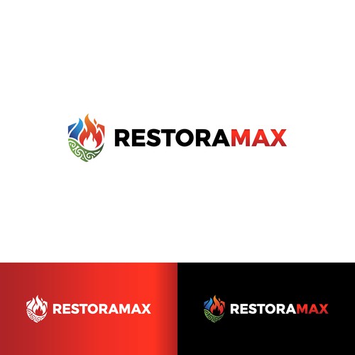 Restoration Company Branding. Design by RADesign ™