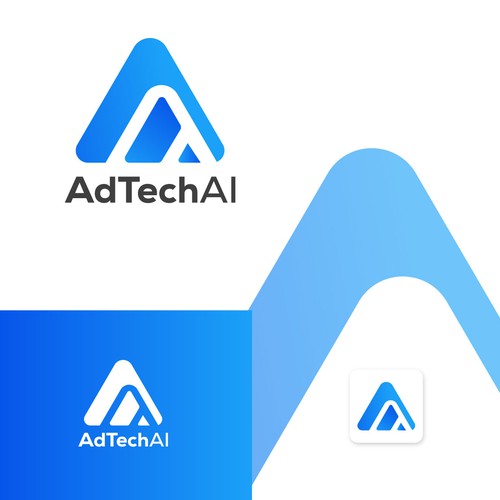 *New* AdTech.AI (or AdTech AI) : Advertising SAAS Company !need an identity! Design by DeftArts