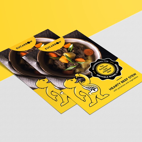 Recipe flyer template Design von ChinYii