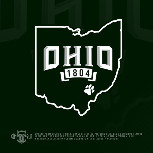 Diseño de Basketball Logo for Ohio 1804 - Your Winning Logo Featured on Major Sports Network de Cinque❞