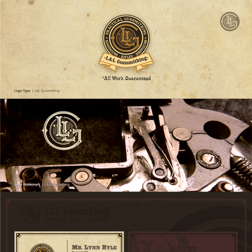 Gunsmith needs New Logo & Business Card Design Design by BRGHT✦