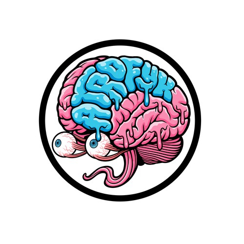 Diseño de Help me melt brains with a logo representing my internet persona de SPECULATOR