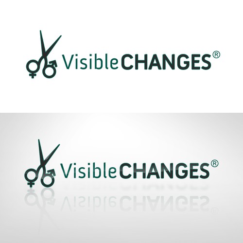 Create a new logo for Visible Changes Hair Salons Réalisé par Eugeny Kot
