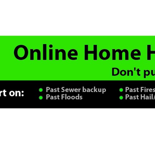 New banner ad wanted for HomeProof Design por rancho
