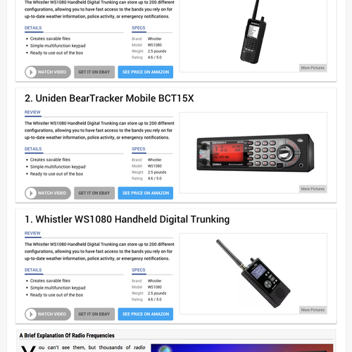 section of web page design, desktop only Design by Pixel_Warrior