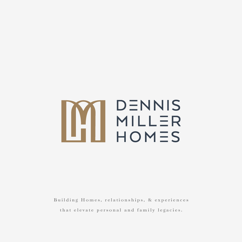 Design di Design a Logo for a Luxury Home Builder Blending Timeless Craftsmanship with Modern Precision di MnaCreations