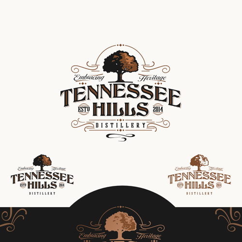 Tennessee Hills Distillery Logo Design Contest Design by Widakk