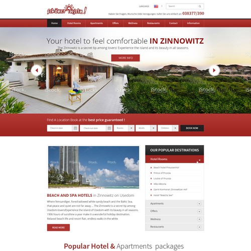 Web page design contest entry by win2010