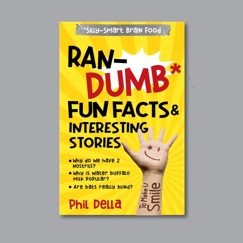 Ran-Dumb Fun Facts Book Cover Design by Desry