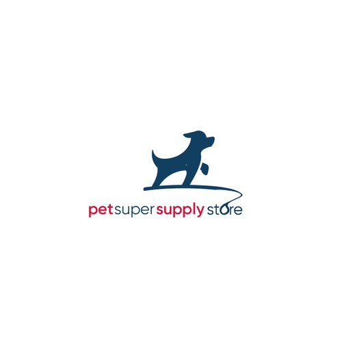 Design Design a Logo a up and comming  online pet supply store di m å x