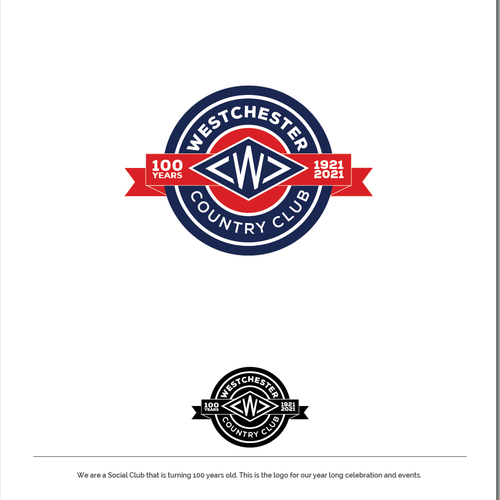 Centennial Anniversary Logo Design por ntb communications