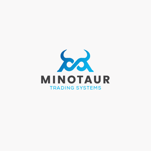 Powerful bull inspired logo for automated trading systems Design by aligrafix