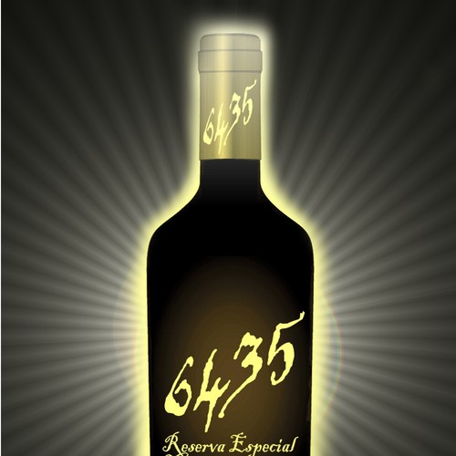 Chilean Wine Bottle - New Company - Design Our Label! Diseño de vigilant143