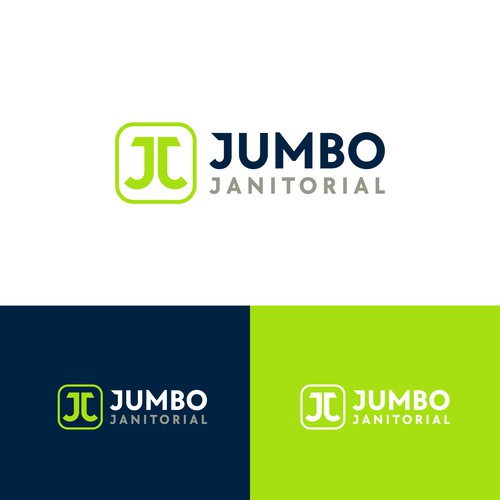 Modern logo for new but trusthworthy and dynamic Commercial Cleaning company. Design by Lyna✎