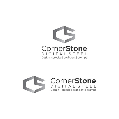 CornerStone logo design Design by Design Stuio