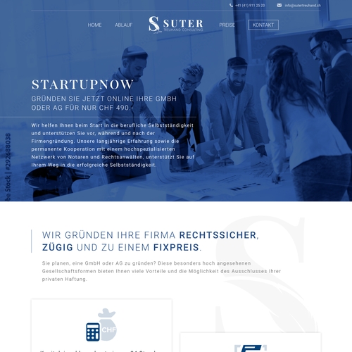 Web page design contest entry by COKU