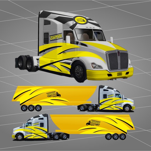 Make a new design for ZARFER trucks. Design by naisigraf