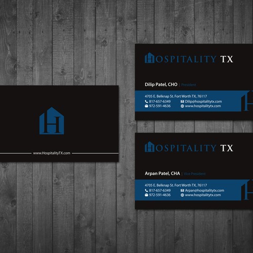 Design Business Card for a Hotel Development Company! Design by Tcmenk