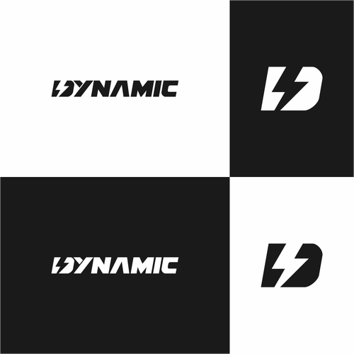 Dynamic Logo & Icon. Specializing in motocross race parts mfg globally Design by BɅNɅSPɅTI