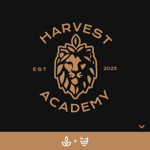 Harvest Academy Lions Mascot Design by josta