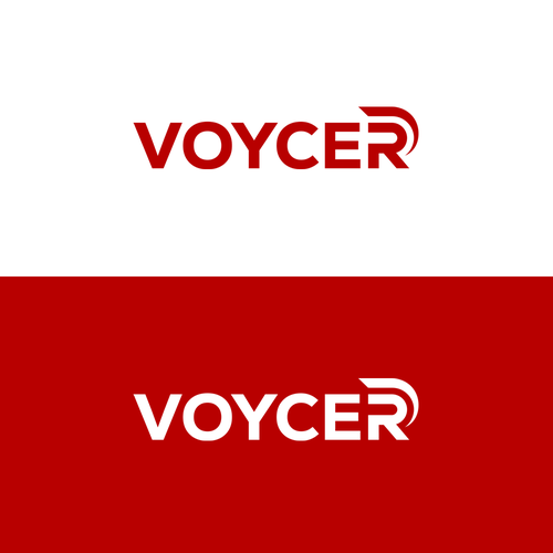 Clean, modern, Voycer logo for B2B community platform for consumer brands Design by LivRayArt