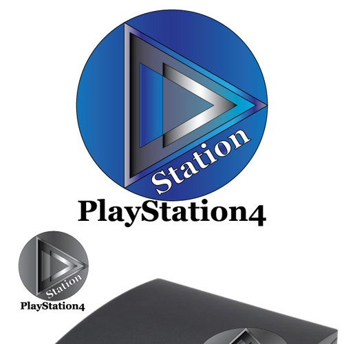 Community Contest: Create the logo for the PlayStation 4. Winner receives $500! Ontwerp door Andrei.av