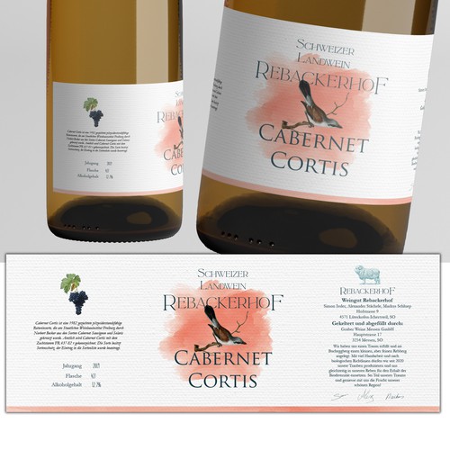 Product label contest entry by Windmill Designer™