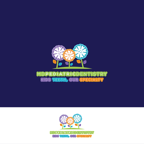 Design a colorful appealing logo for a Pediatric Dentistry group Diseño de yellena17