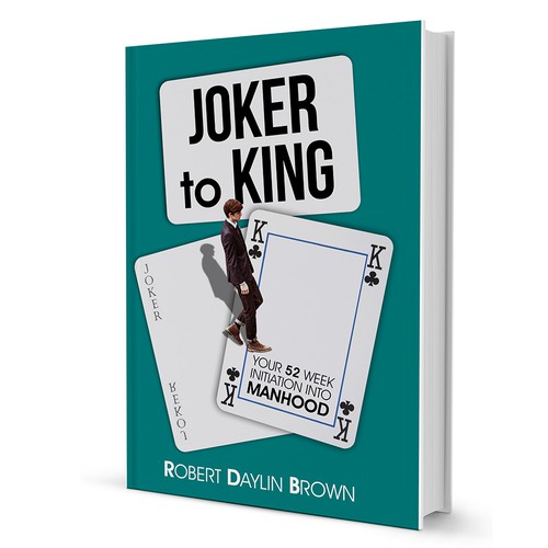 Create a bold and unique cover for a book teaching the lessons of manhood. Design by kostis Pavlou