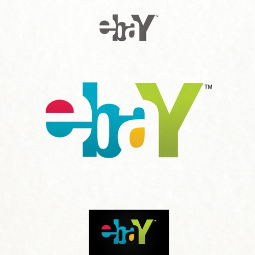 99designs community challenge: re-design eBay's lame new logo! Design by pandisenyo