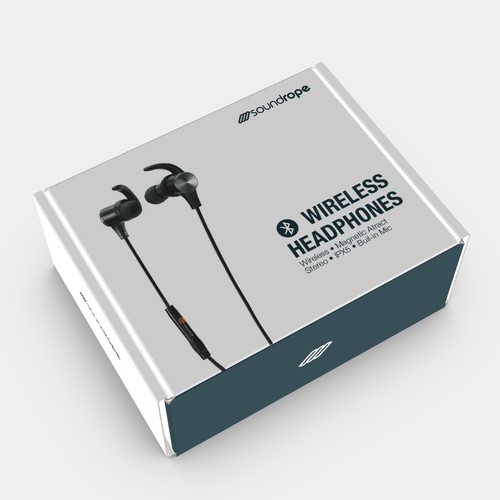 Bold Box for Wireless Headphones Diseño de — P R E M I U M —