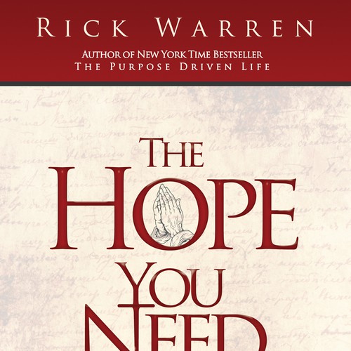 Design Rick Warren's New Book Cover Design by SoLoMAN
