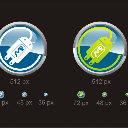 Android App icon for Mugen Battery Calibration app Design by ruribawapenakemeja