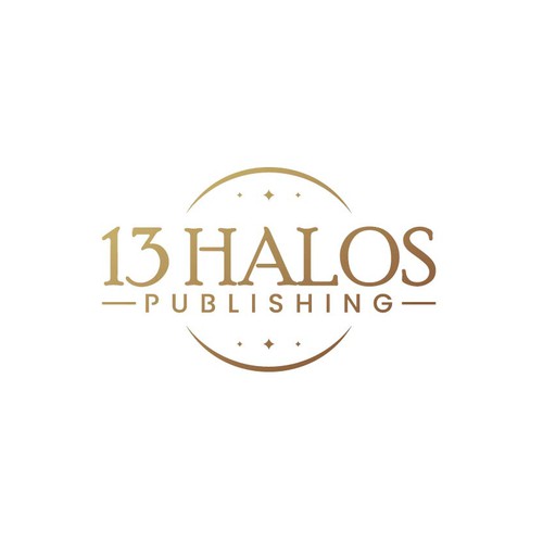 13 Halos Publishing logo Diseño de Esui Studio