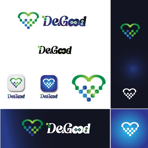 Craft a Futuristic Logo for a Web3 Philanthropy Initiative Nested in DeGodsNFT! Design by stonedGoat