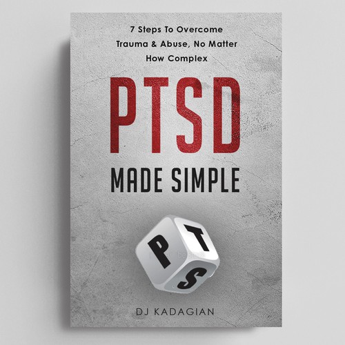 We need a powerful standout PTSD book cover Réalisé par DejaVu