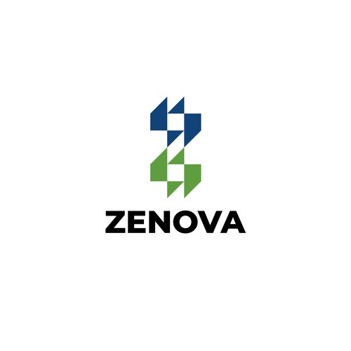 Design di Zenova Logo: Revolutionary suite of health and wellness mobile apps di Fierda Designs